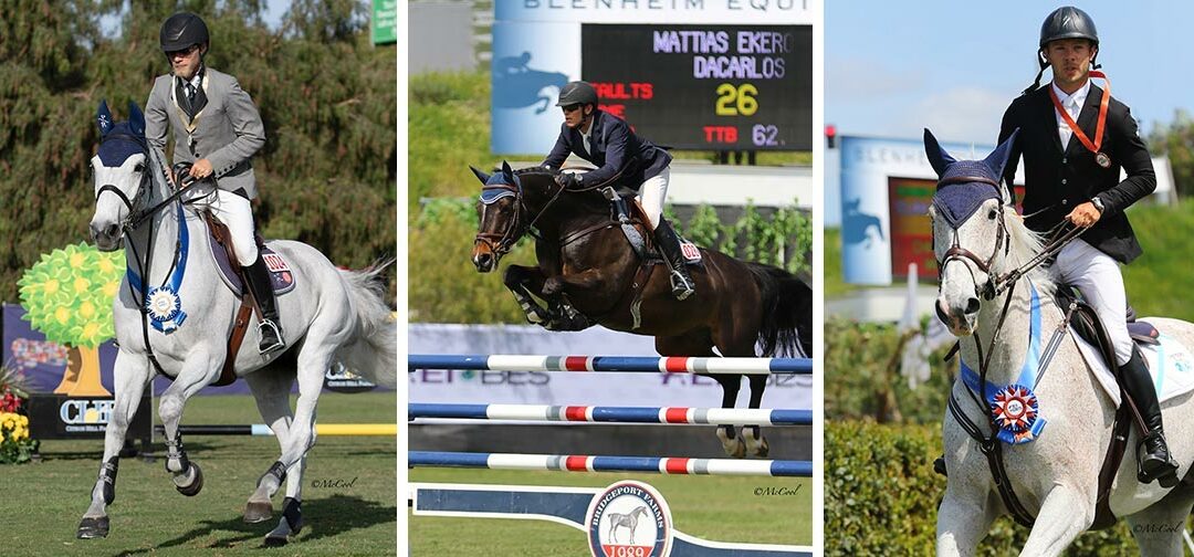 DAY TWO: FEI CSI3* Gold, Silver, and Bronze Tours – Cook, Ekeroth, and Fellers Conquer