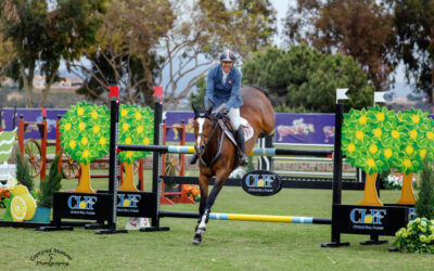 Rich Fellers and Steelbi Sizzle in the FEI CSI2* Power & Speed at Showpark Ranch & Coast Classic