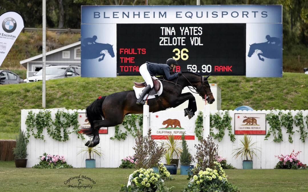 Tina Yates And Zelote VDL Zoom To The Win In The FEI CSI2* Speed Classic At Showpark Ranch & Coast Classic