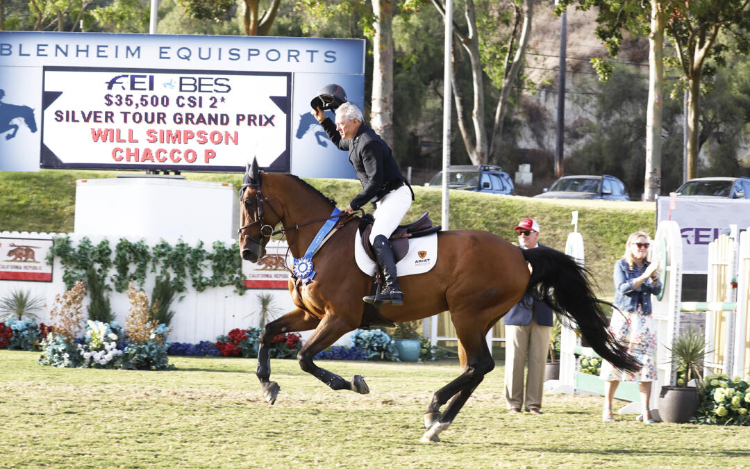 Will Simpson and Savannah Jenkins Gallop Away with the Goods