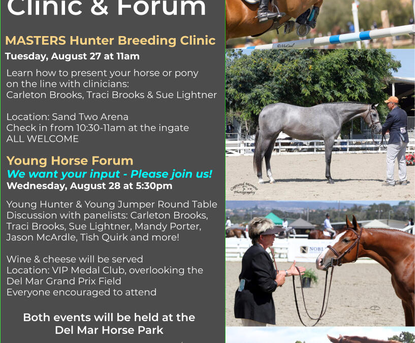 Young Horse Clinic & Forum