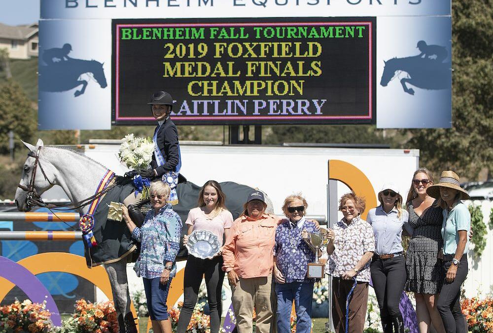 Kaitlin Perry Takes the Victory in the 48th Annual Foxfield Medal Final