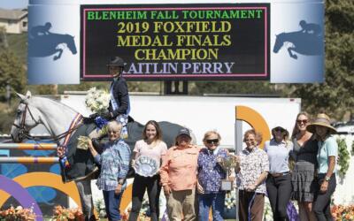 Kaitlin Perry Takes the Victory in the 48th Annual Foxfield Medal Final