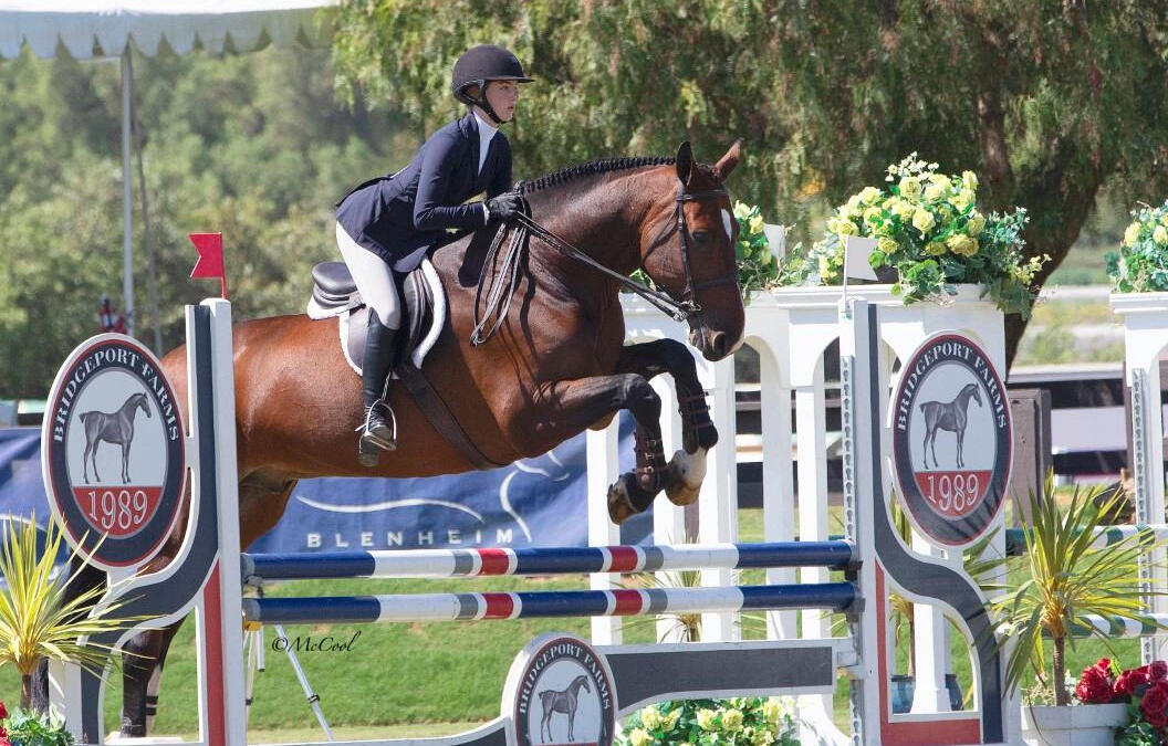 Nicole McMillion Makes Her Mark in the EMO Insurance/USHJA 3’3” Jumping Seat Medal Finals – West