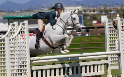 Skylar Wireman Scores a One-Two Victory in the USHJA Pony Hunter Derby Championship-West with Secret Crush and Half Moon Bay