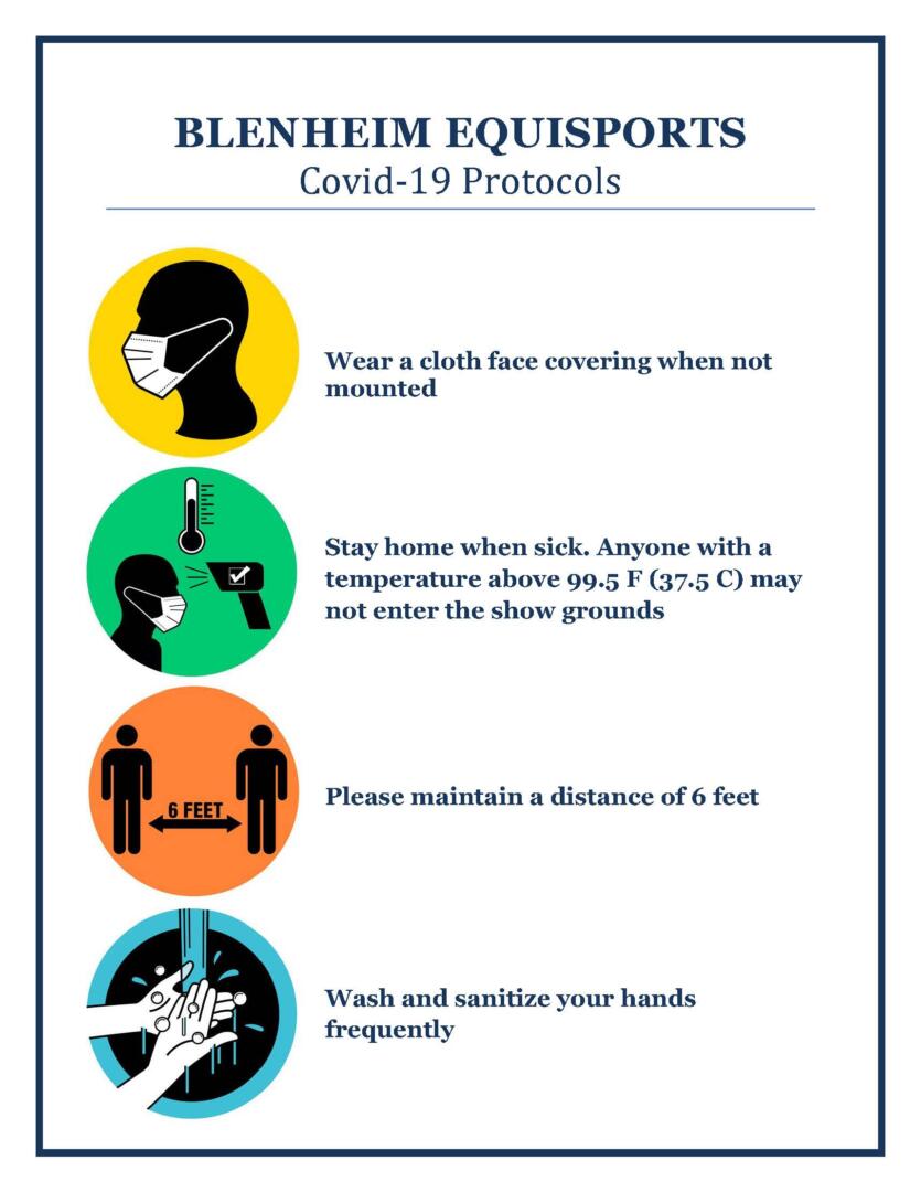 COVID protocol graphic