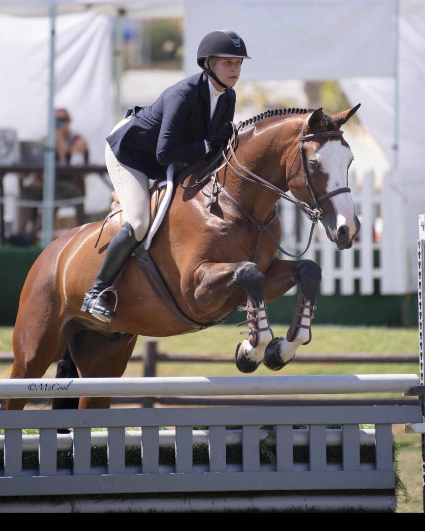 Jaime Krupnick jumping