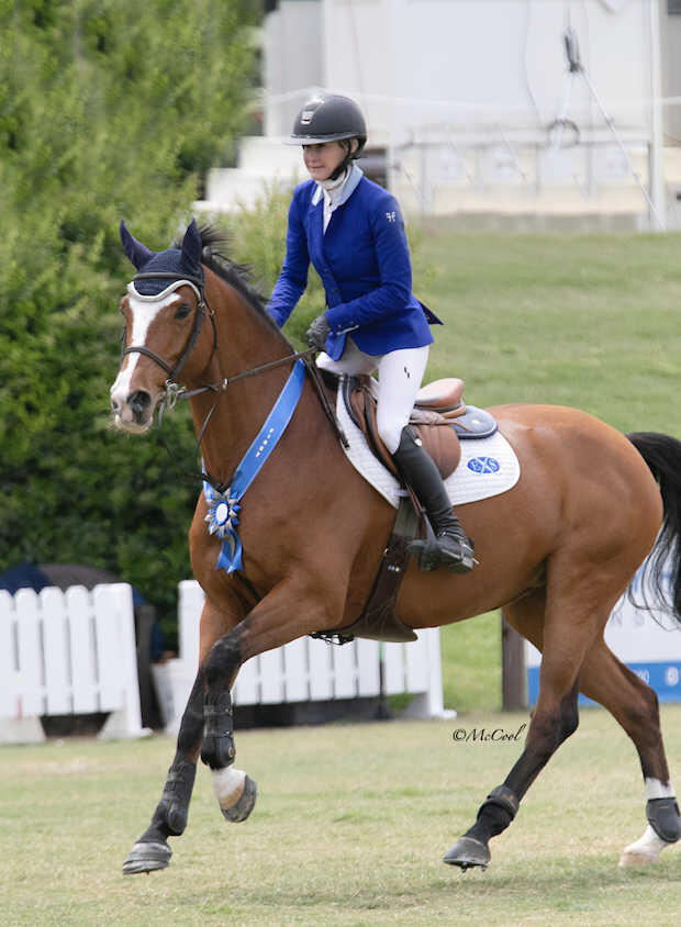 Hillary Ridland and Guapa, owned by Mary Frances Looke