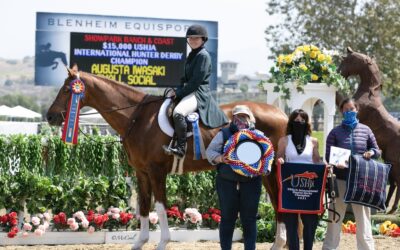 Augusta Iwasaki and Small Social Shine in $15,000 USHJA International Derby at Ranch & Coast