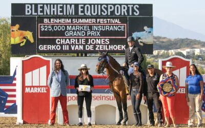 Newcomer Charlie Jones and Gerko III Van De Zeilhoek Take the Cake in the $25,000 Markel Insurance 1.45m Grand Prix