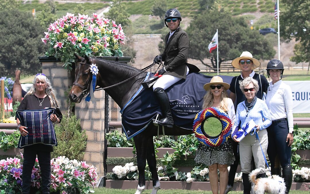 Nick Haness and Skylar Wireman Win on Double USHJA Derby Day at Blenheim Summer Festival