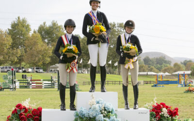 Madison Nadolenco, Paige Walkenbach and Stacey Bacheller are Best in CPHA Foundation Equitation Championships