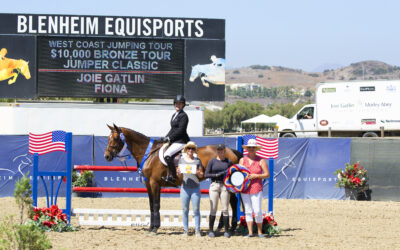 Joie Gatlin Secures Second Bronze Tour Win of the Week with Fiona at Blenheim August Festival