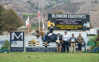 Lauren Christine Wilson and Jennifer Elliott Earn Wins in $10,000 Interactive Mortgage “Ticket to Ride” Adult Jumper Classic