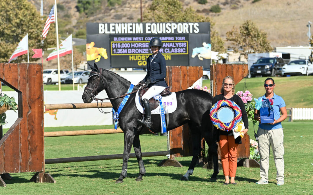 16-Year-Old Hudsyn Horn is Best in $15,000 Blenheim Bronze Tour Classic