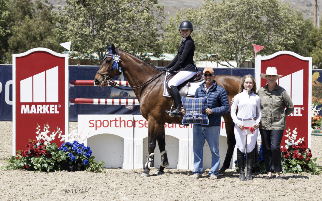 Anya Bereznicki and Diazella are Best in $20,000 Markel Insurance Bronze Tour Classic at Blenheim