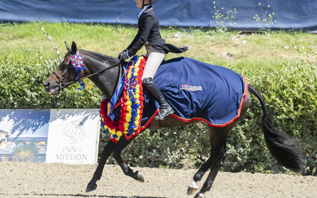 Claire Marie Diamond and Stoneledge Special Request Secure $5,000 USHJA Pony Hunter Derby Championship – West Win