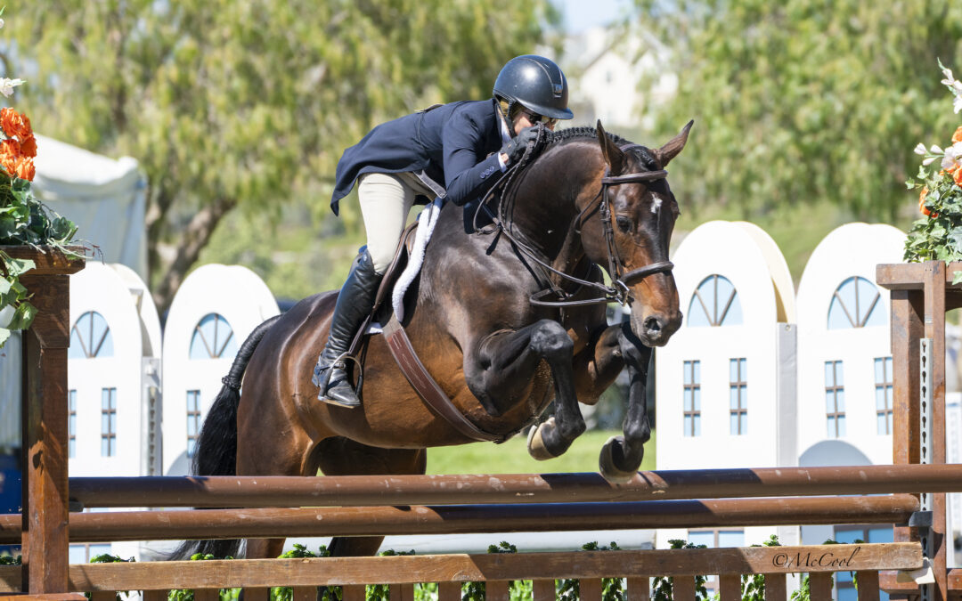 Lisa Wall and Tangled Up In Blue Take the Blue in Blenheim June Classic II $10,000 USHJA International Hunter Derby