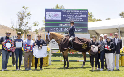 Nicole McMillion Makes Her Mark in American Tradition of Excellence Equitation Challenge, Presented by Whitethorne LLC