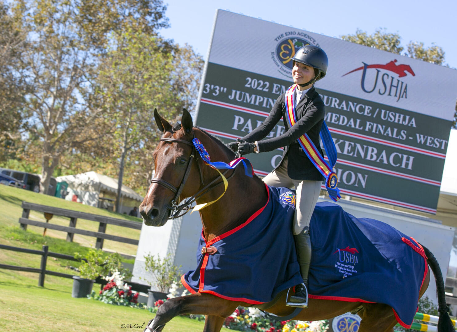 Paige Walkenbach Wins EMO Insurance/USHJA 3'3” Jumping Seat Medal Final –  West - Blenheim EquiSports