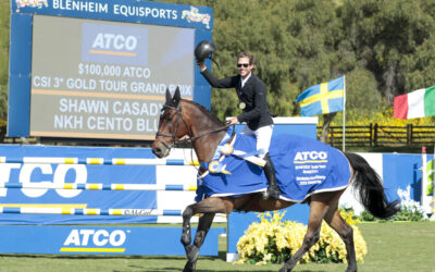 Shawn Casady and NKH Cento Blue Finish at the Top in $100,000 CSI3* ATCO Gold Tour Grand Prix