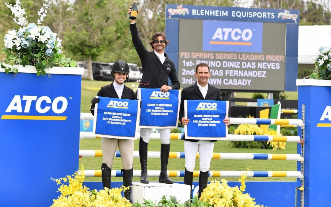 Bruno Diniz Das Neves Claims ATCO Spring Series Leading FEI Rider Bonus at Blenheim EquiSports