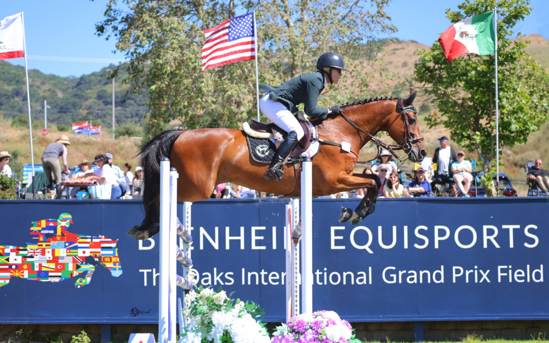 Michelle Parker Makes it Look Easy in $30,000 Ritz-Carlton, Laguna Niguel Grand Prix at Blenheim EquiSports