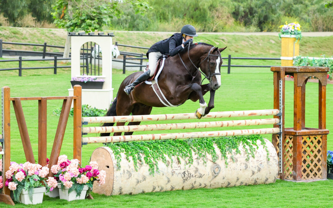 Jenny Karazassis is “Really” the Best in the $35,000 USHJA International Derby at Blenheim June Classic I