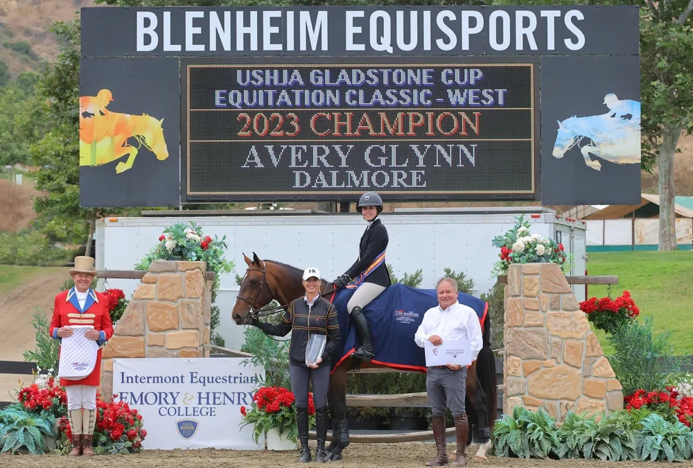 Avery Glynn Wins 2023 USHJA Gladstone Cup Equitation Classic – West, Presented by Intermont Equestrian at Emory & Henry College
