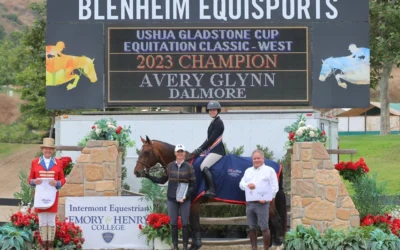 Avery Glynn Wins 2023 USHJA Gladstone Cup Equitation Classic – West, Presented by Intermont Equestrian at Emory & Henry College