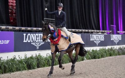 Zadie Stack Secures WCE Medal Final Victory at Las Vegas National CSI4*-W