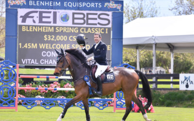 Conor Swail Speeds to Victory in $32,000 CSI2* Welcome Stake at Blenheim EquiSports