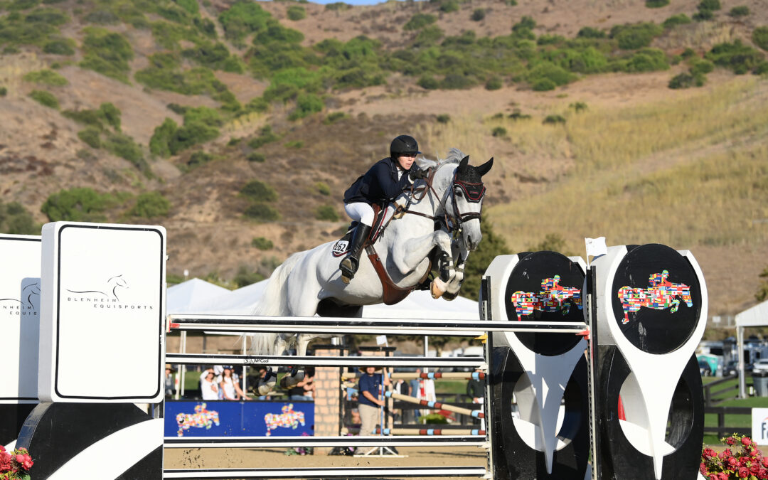 Sophia Siegel Steals the Show in $30,000 Joan Irvine Smith Grand Prix at Blenheim EquiSports